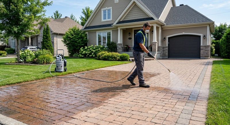 Brick Paver Cleaning And Sealing Service